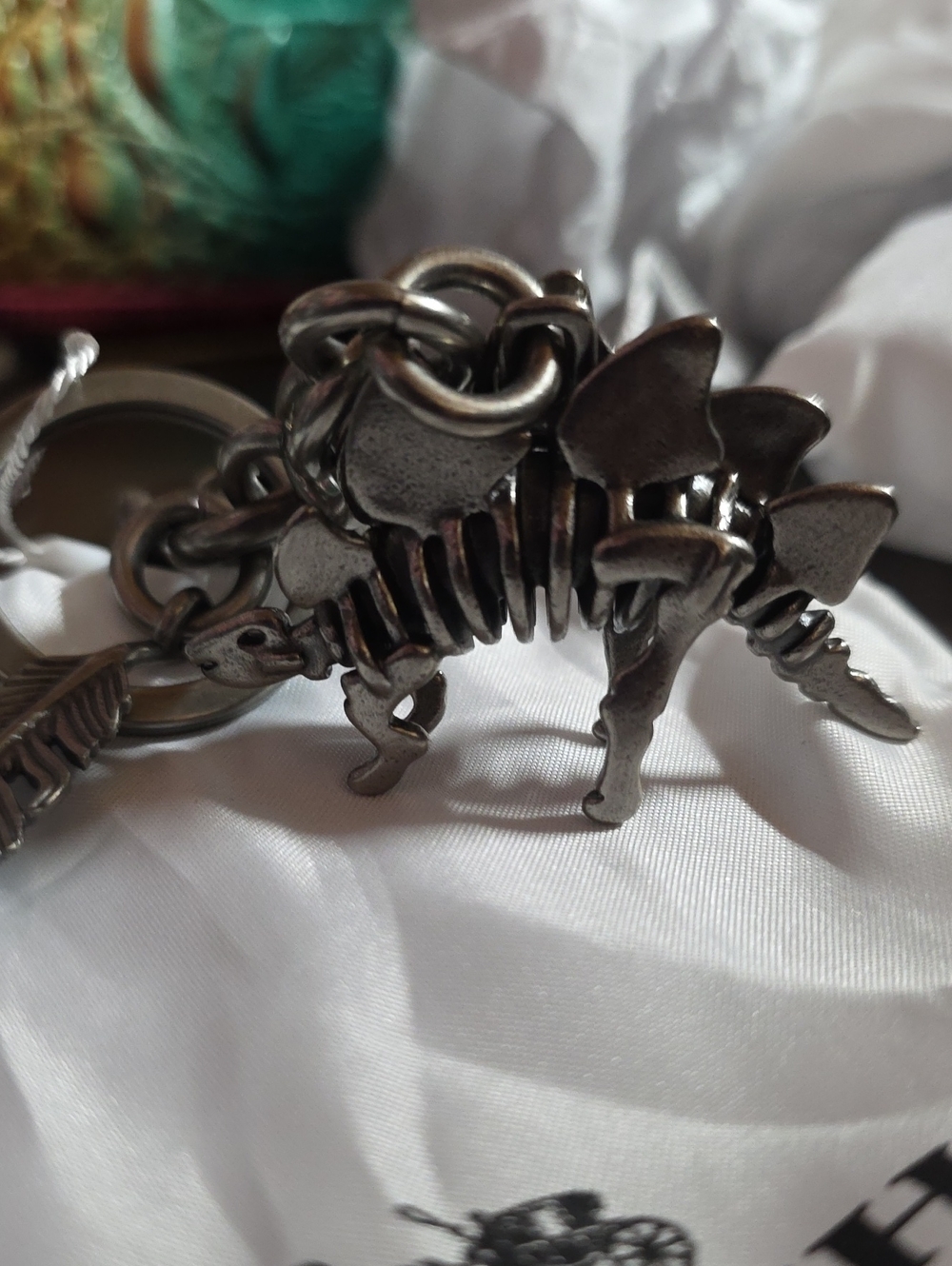 COACH Steggy The Dinosaur Bag Charm/ Key Chain NWT - Picture 6 of 7